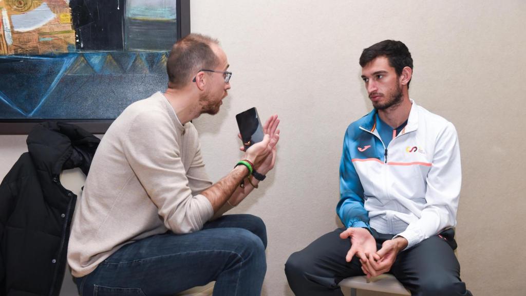 Quique Llopis habla con El Español antes del Europeo de Atletismo.
