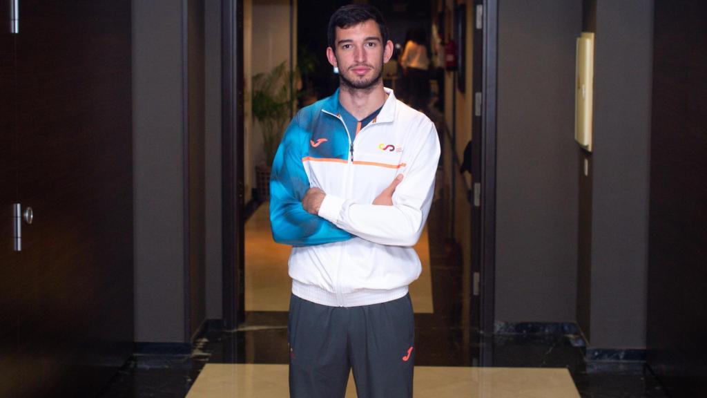 Quique Llopis, durante su entrevista con El Español.