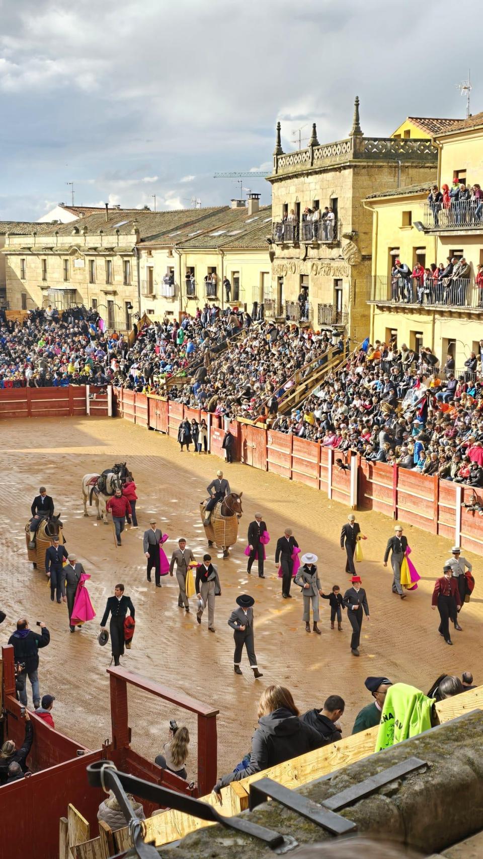 El evento taurino durante el Carnaval del Toro de Ciudad Rodrigo