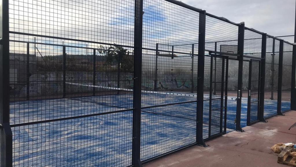 La pista de pádel en San Miguel del Arroyo