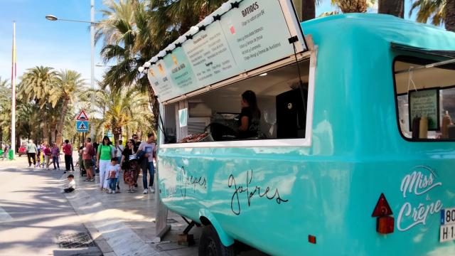 Una food truck en Elche