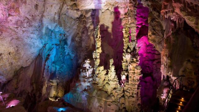 Las Cuevas de Canelobre.