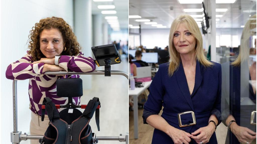 Elena García Armada y Encarna Samitier