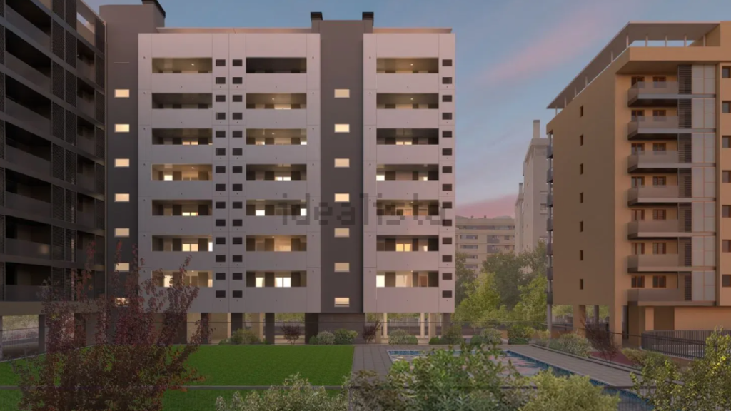 El Residencial Luesia, en Zaragoza.