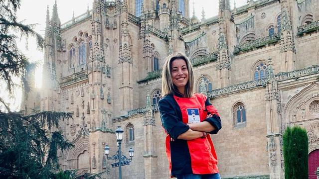 Sara Cámara, premio revelación de la Academia de Gastronomía de Castilla y León