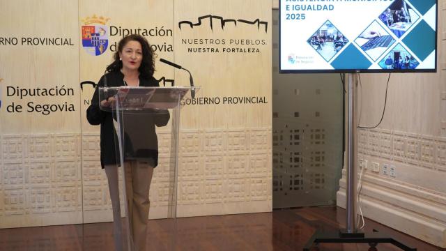 Pilar Martín, diputada de Asistencia a Municipios e Igualdad de la Diputación de Segovia
