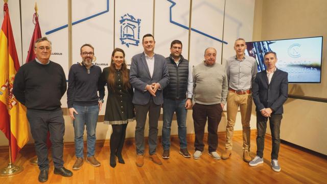 Presentación de las marcha cicloturistas en la Diputación de Valladolid