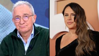 Xavier Sardá y Karla Sofía Gascón, en un fotomontaje de BLUJPER.