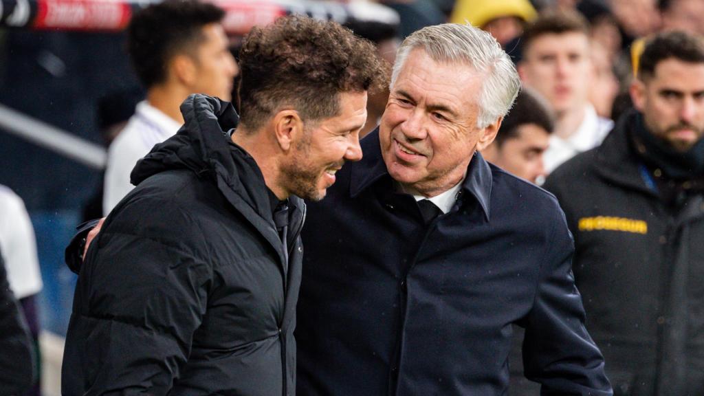 Simeone y Ancelotti