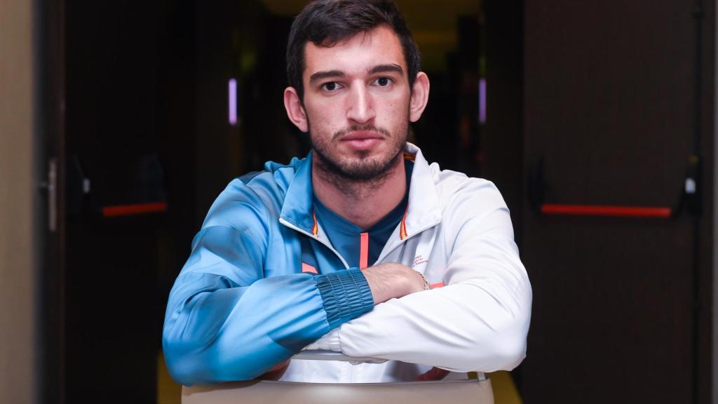 Quique Llopis, durante su entrevista con El Español antes del Europeo.