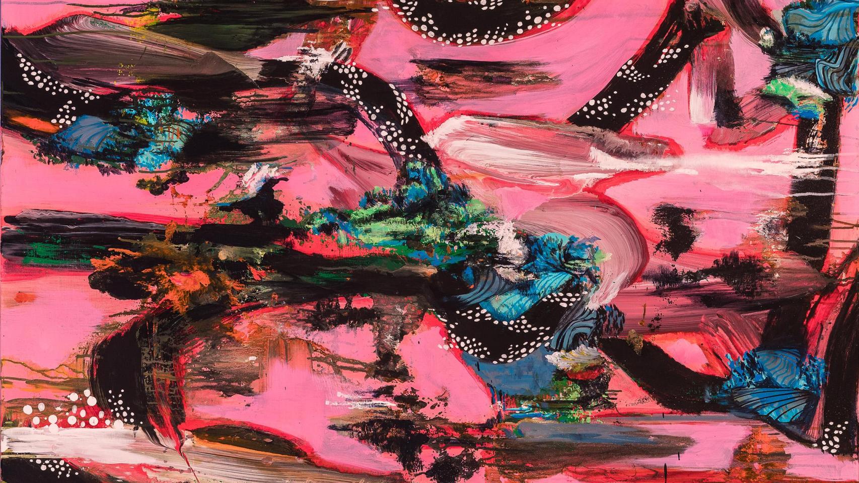 Obras de Suling Wang (Chini Gallery, en art Madrid).