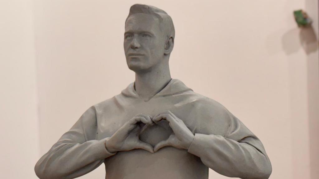 Fernando Sánchez Castillo: 'Navalni', 2025, en Albarrán Bourdais. Foto: M.M.