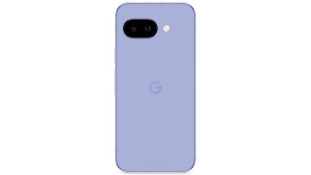 Google Pixel 9a en una imagen renderizada filtrada