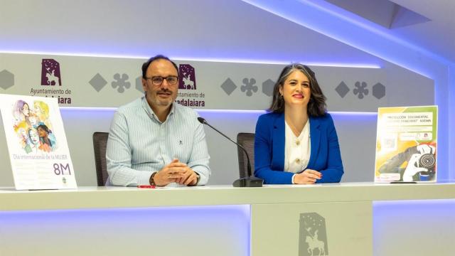 Presentación de los actos organizados por el Ayuntamiento de Guadalajara con motivo del 8M.