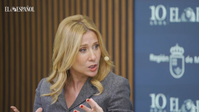 La consejera de Empleo de la Región de Murcia, Marisa López Aragón, interviene en el debate sobre los autónomos organizado por EL ESPAÑOL.