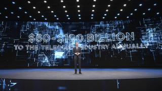 Mats Granryd, director general de la GSMA, en el Mobile World Congress (MWC) 2025.