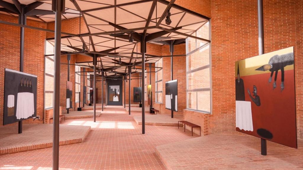 Exposición en el Pabellón de los Hexágonos de la Casa de Campo, en Madrid.