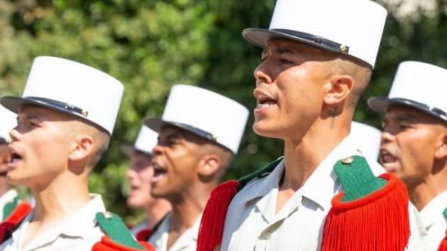 Miembros de la Legión Extranjera Francesa.