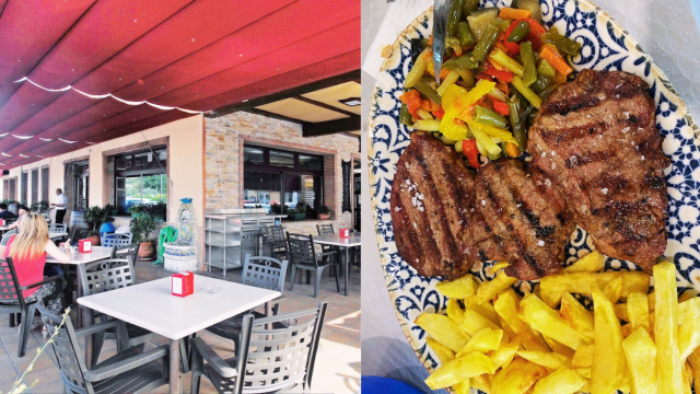 Restaurante Marinetto en Granada y uno de los platos de su carta.