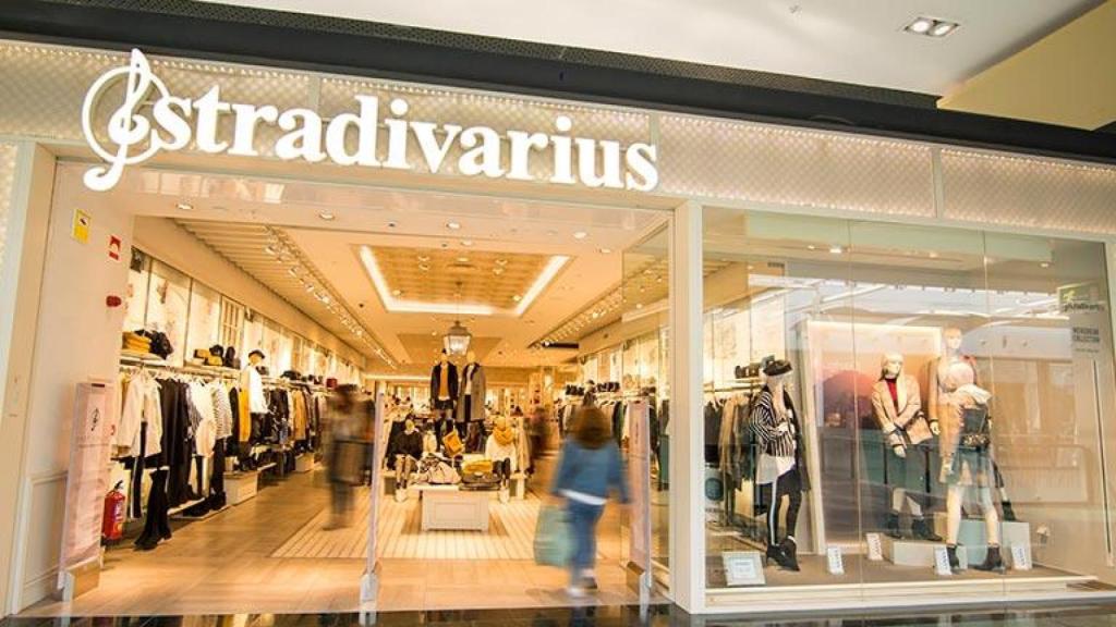 Una tienda Stradivarius del Grupo Inditex.