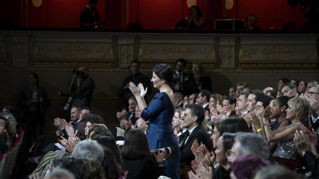 Hortensia Roig protagonizó uno de los momentos más emotivos de la gala de 'Las Top 100 Mujeres Líderes'.