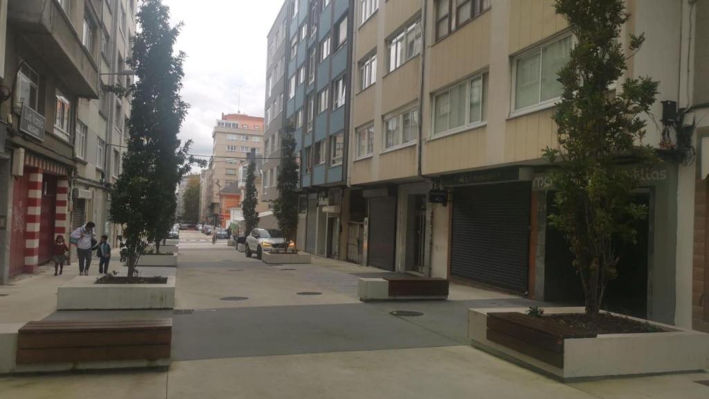 Calle Ramón Cabanillas en A Coruña.