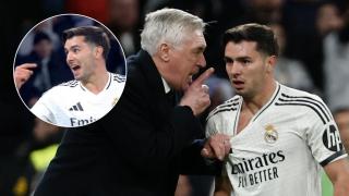 El recado de Brahim a Simeone en la celebración tras su gol