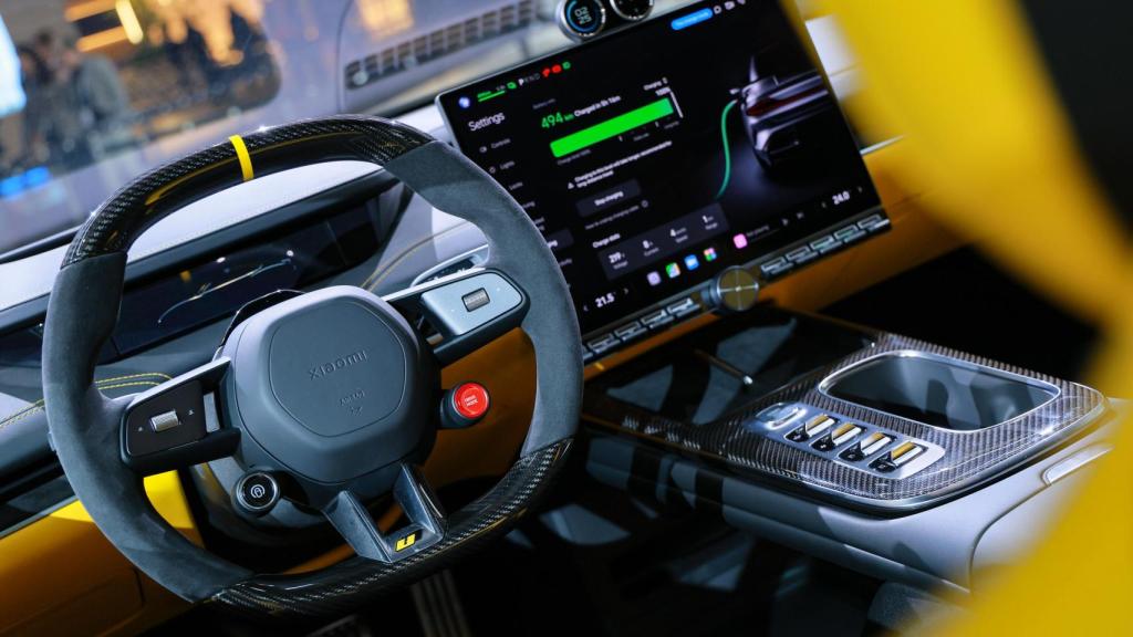 Interior del SU7 Ultra