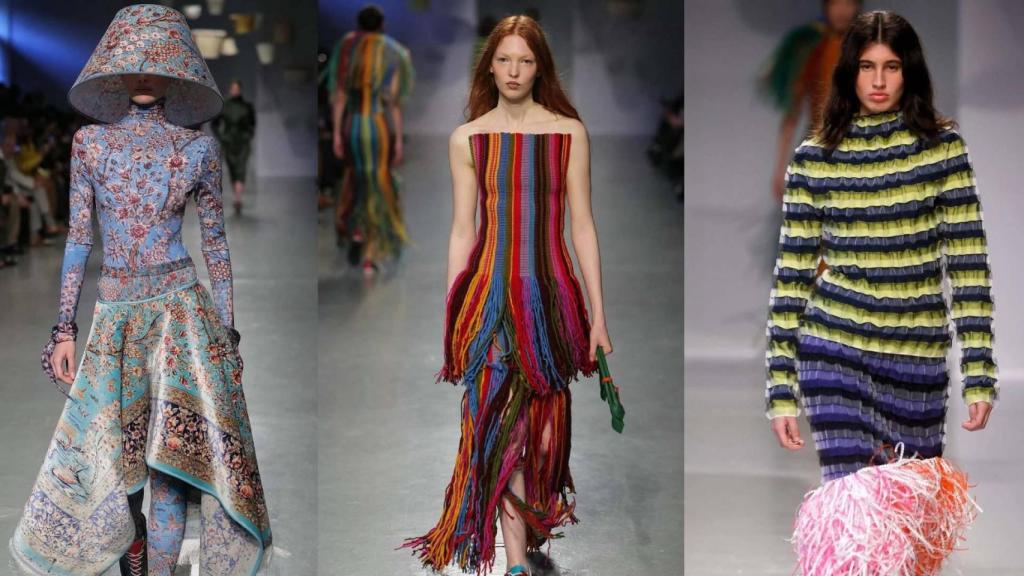 Siluetas del desfile de Zomer en la Fashion Week.