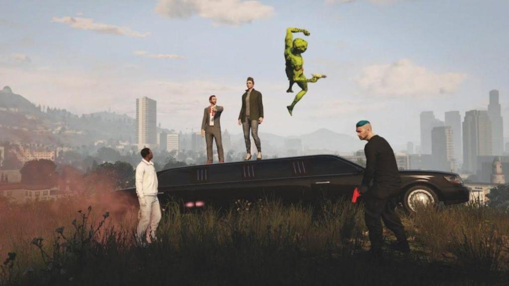 Un momento de 'Grand Theft Hamlet'