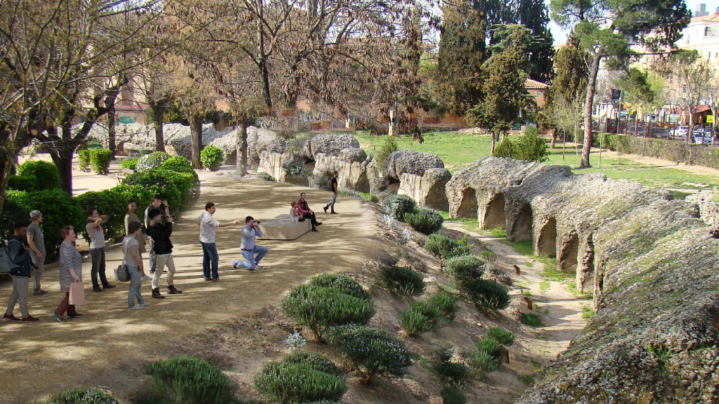 Restos del Circo Romano.