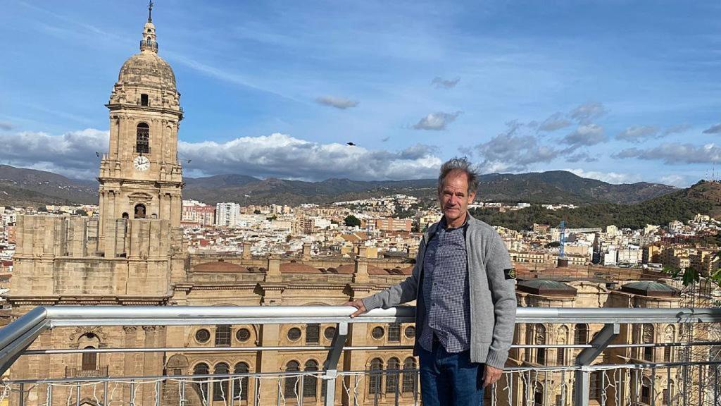 Abel Antón en un viaje a Málaga