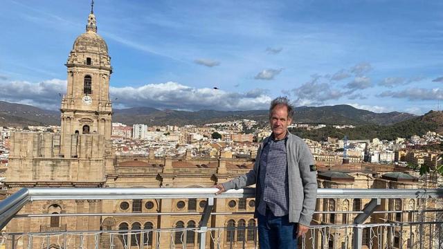 Abel Antón en un viaje a Málaga