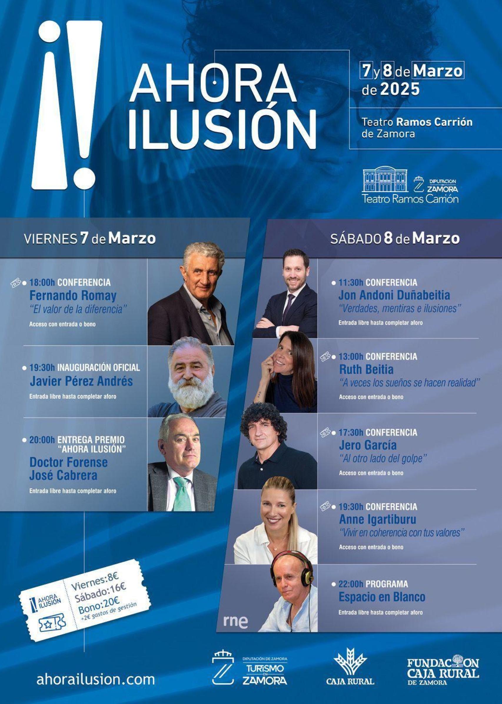 Cartel del congreso de Ahora Ilusión