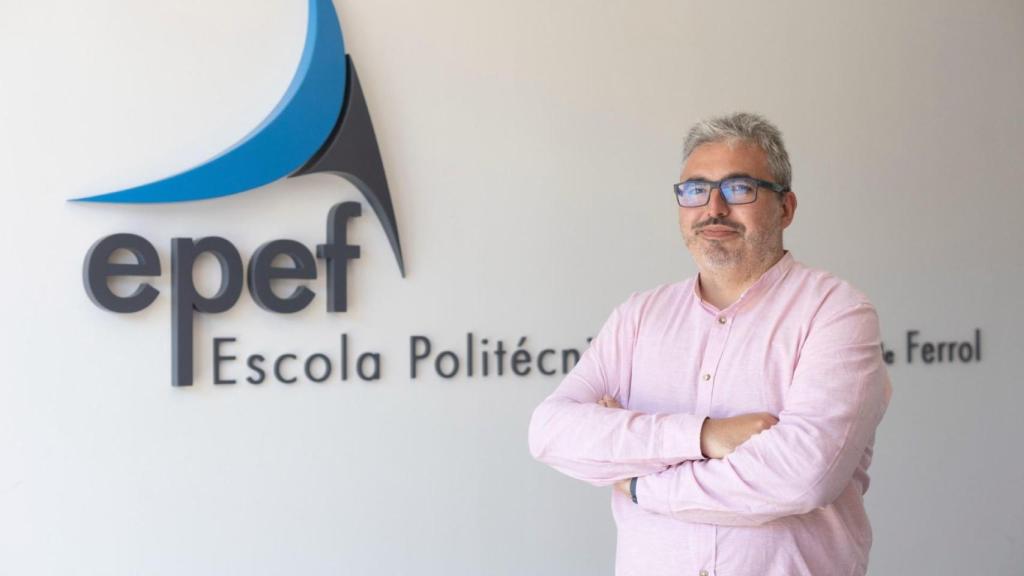 Vicente Díaz, director de la Escola Politécnica de Enxeñaría de Ferrol