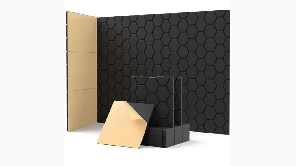 Paneles acústicos de Leroy Merlin.