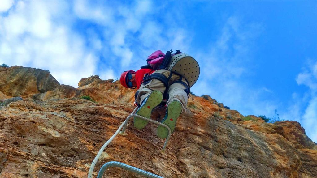 Escalada en Callosa.