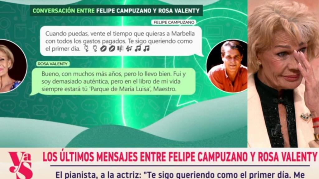 Conversación entre el compositor y la vedette.