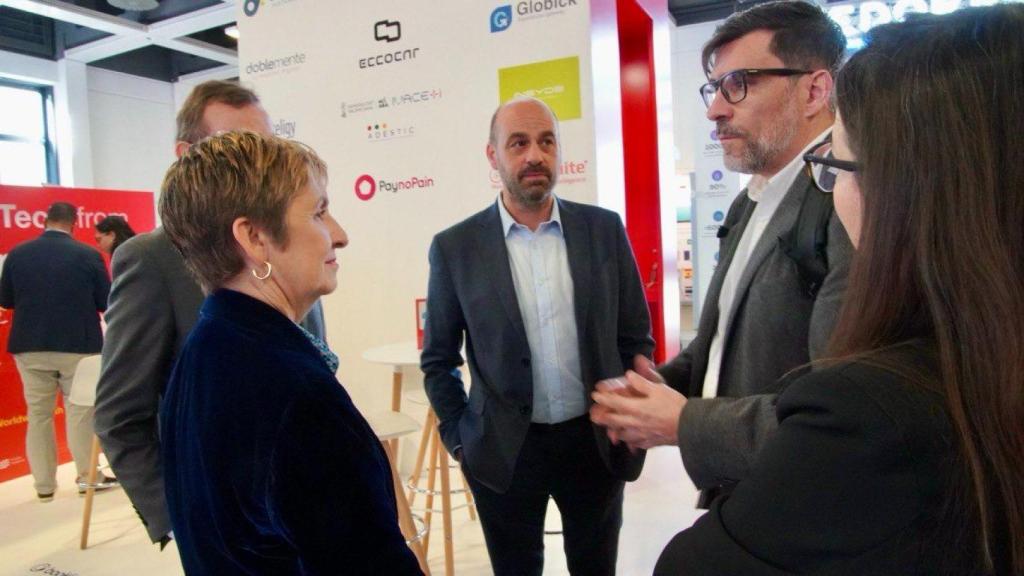 La consellera de Turismo Marian Cano en la Feria de Turismo de Berlín