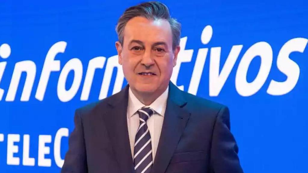 José Ribagorda en 'Informativos Telecinco'.