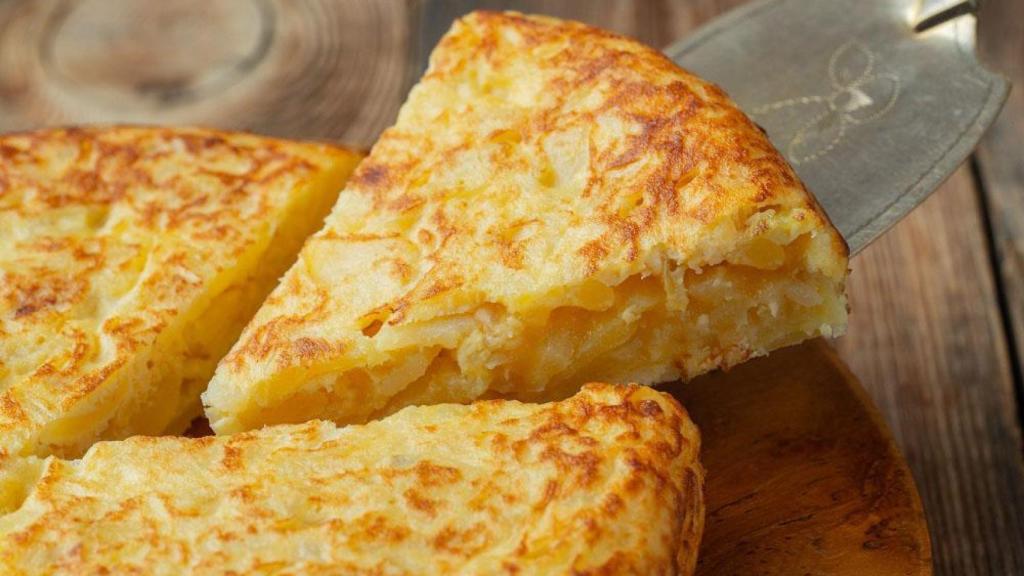 Una sabrosa tortilla de patatas