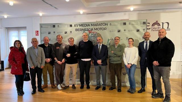 Presentación de la media maratón Bernesga Motor de León