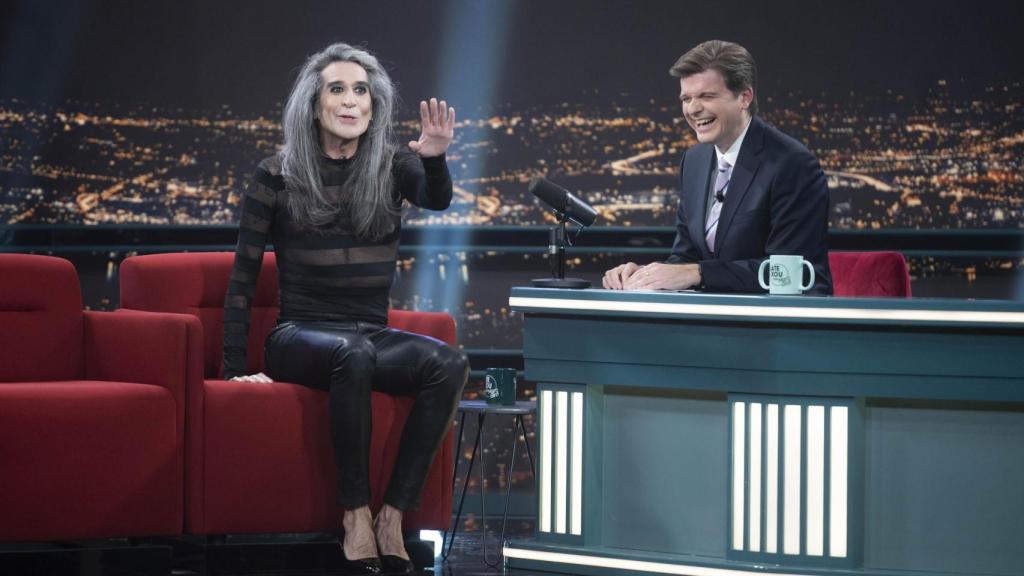 Marc Giró recibió a Mario Vaquerizo en 'Late Xou' que La 1 emitió este lunes.