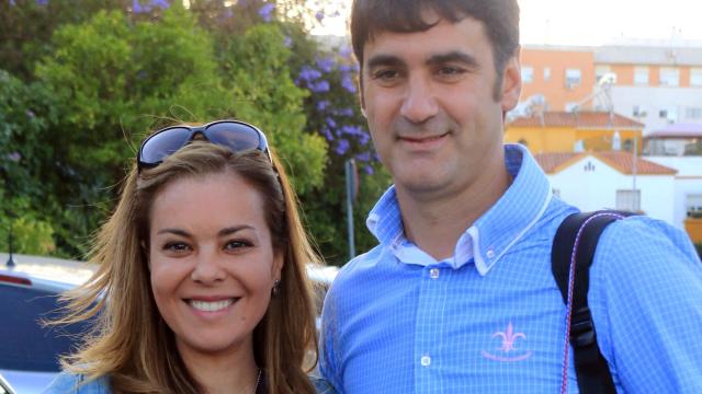 María José Campanario y Jesulín de Ubrique en una fotografía tomada hace unos años.