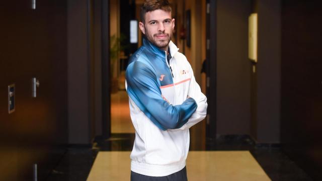 Óscar Husillos, durante su entrevista con EL ESPAÑOL.