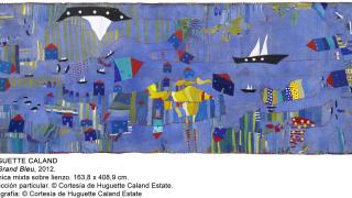 Huguette Caland, pintura en el intersticio árabe