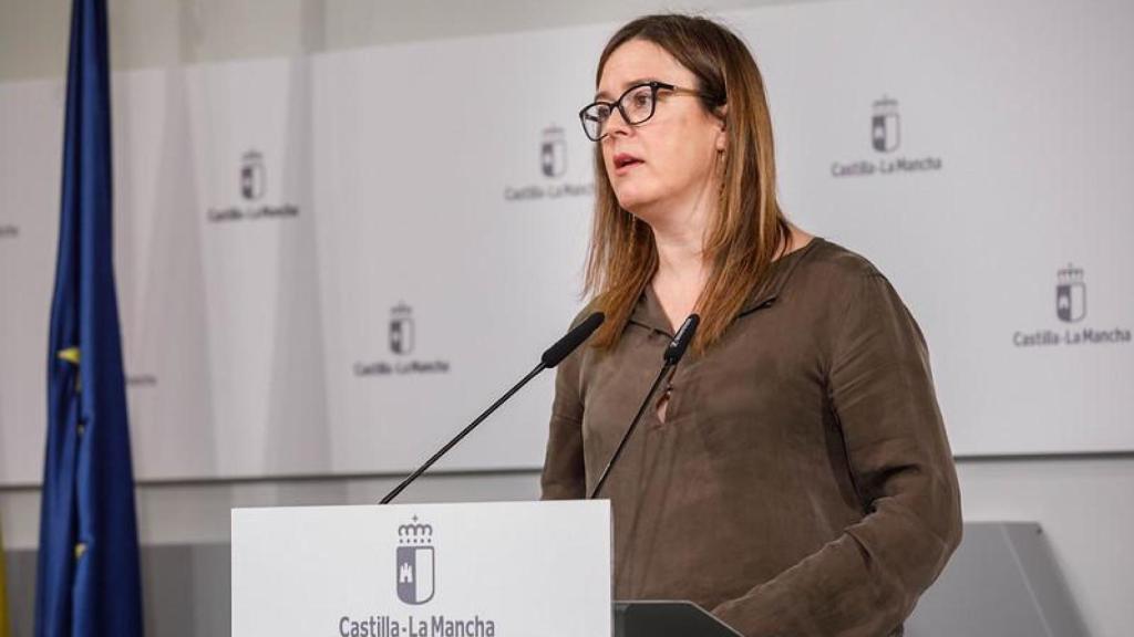 Esther Padilla, consejera portavoz del Gobierno de Castilla-La Mancha.