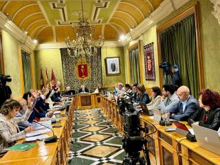 Pleno del Ayuntamiento de Cuenca.