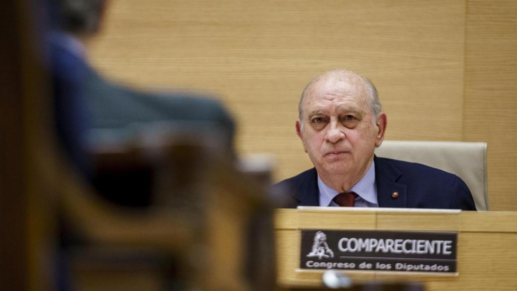 El exministro del interior, Jorge Fernández Díaz, comparece en la comisión de Investigación sobre la denominada Operación Cataluña