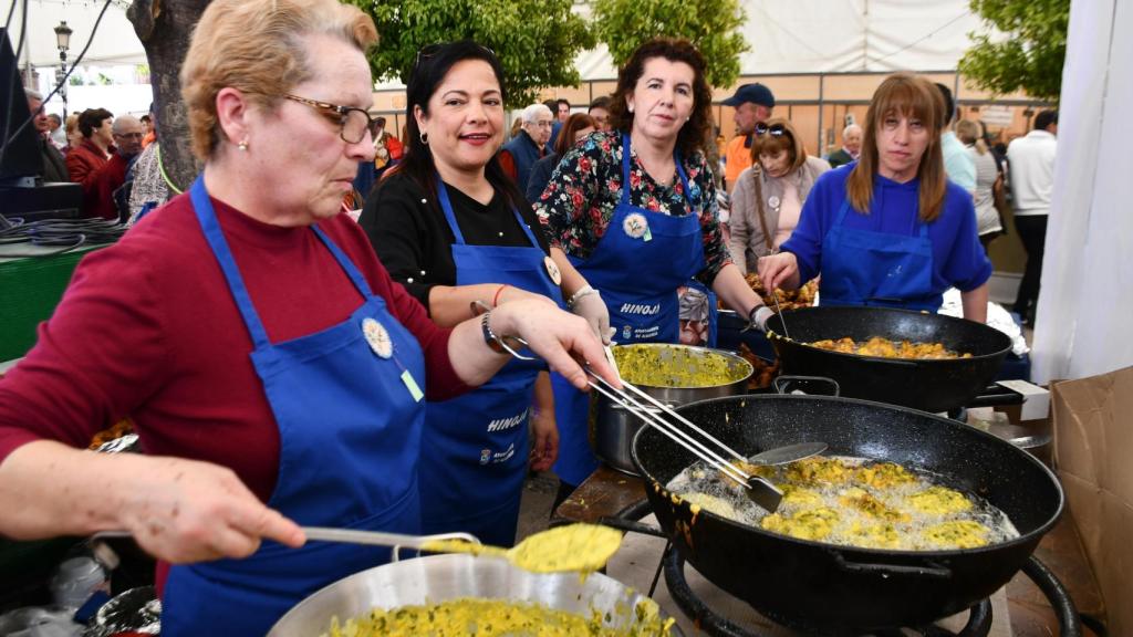 Fiesta de la Hinojá en Algatocín.
